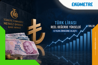Türk Lirası reel değerde güçlendi 6 yılın zirvesi görüldü