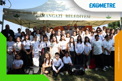 Osmangazi’de çocuklar eğlendi, yetenekler alkış topladı