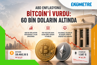 ABD enflasyonu Bitcoin'i vurdu