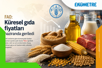 FAO: Küresel gıda fiyatları haziranda geriledi