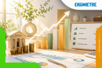 Bankacılık sektörünün kredi hacmi büyümeyi sürdürdü