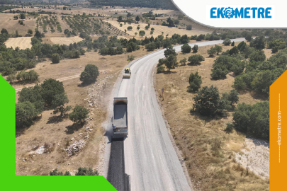 Büyükşehir Harmancık’ta da yolları yeniliyor