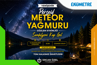 Yenişehir’de gözler gökyüzüne çevrilecek