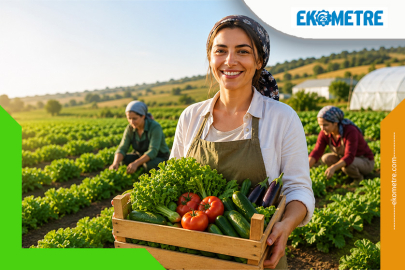 Tarımın gücü kadının emeğiyle yeşeriyor
