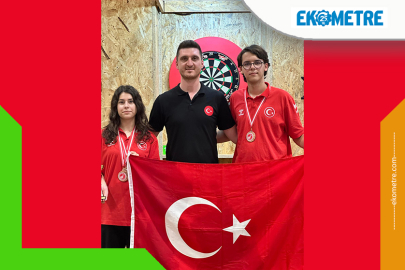 Yıldırımlı dartçılardan milli gurur