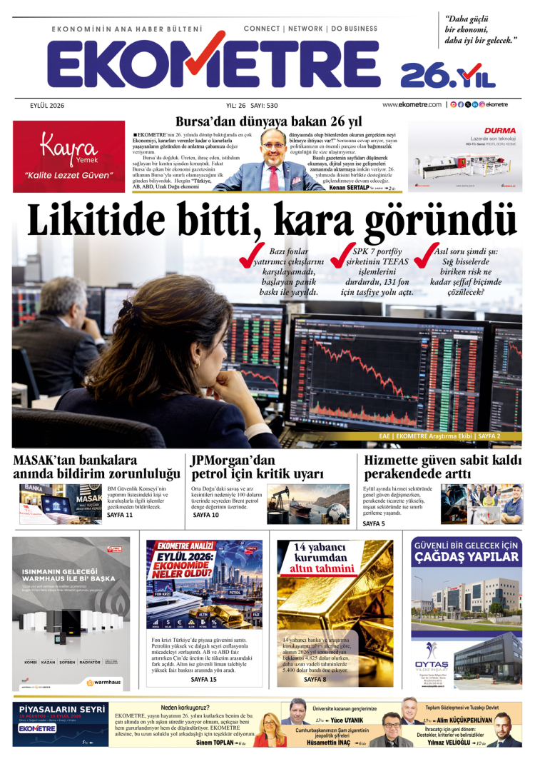 EYLÜL 2026, Sayı: 530