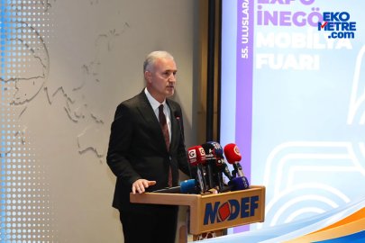 55. Uluslararası Modef Expo İnegöl Mobilya Fuarı kapılarını açtı