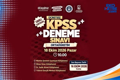 Yıldırım’da gençlere KPSS provası