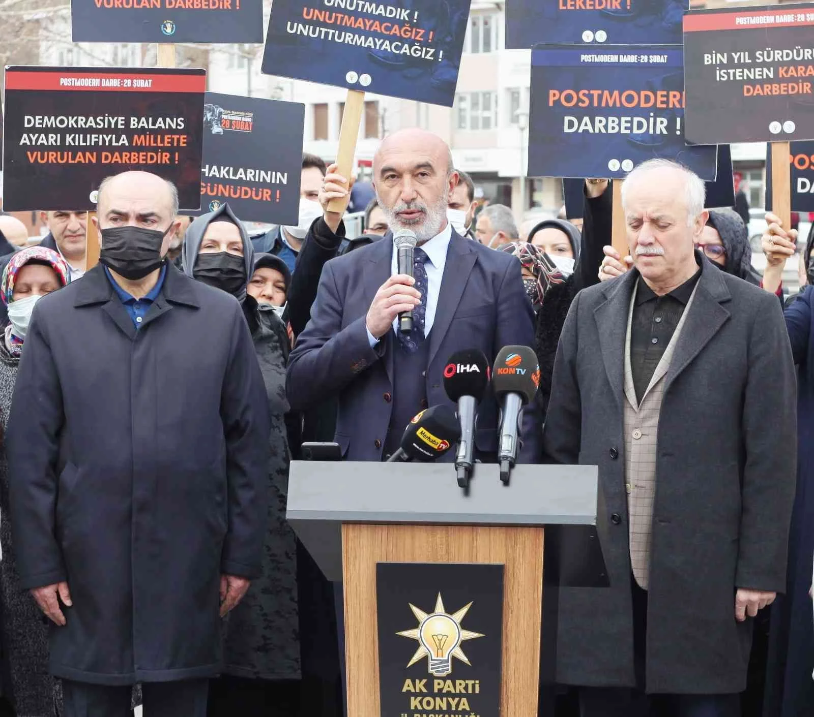 AK Parti Konya İl Başkanı Angı: “Biz 28 Şubatı bin yıl geçse de unutmayacağız”
