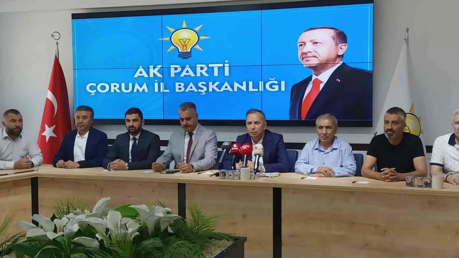 AK Partili milletvekili Ceylan ve İl Başkanı Ahlatcıdan “Hızlı Tren” açıklaması