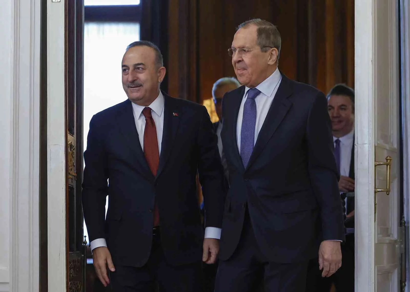 Bakan Çavuşoğlu, Moskovada Rus mevkidaşı Lavrov ile görüştü
