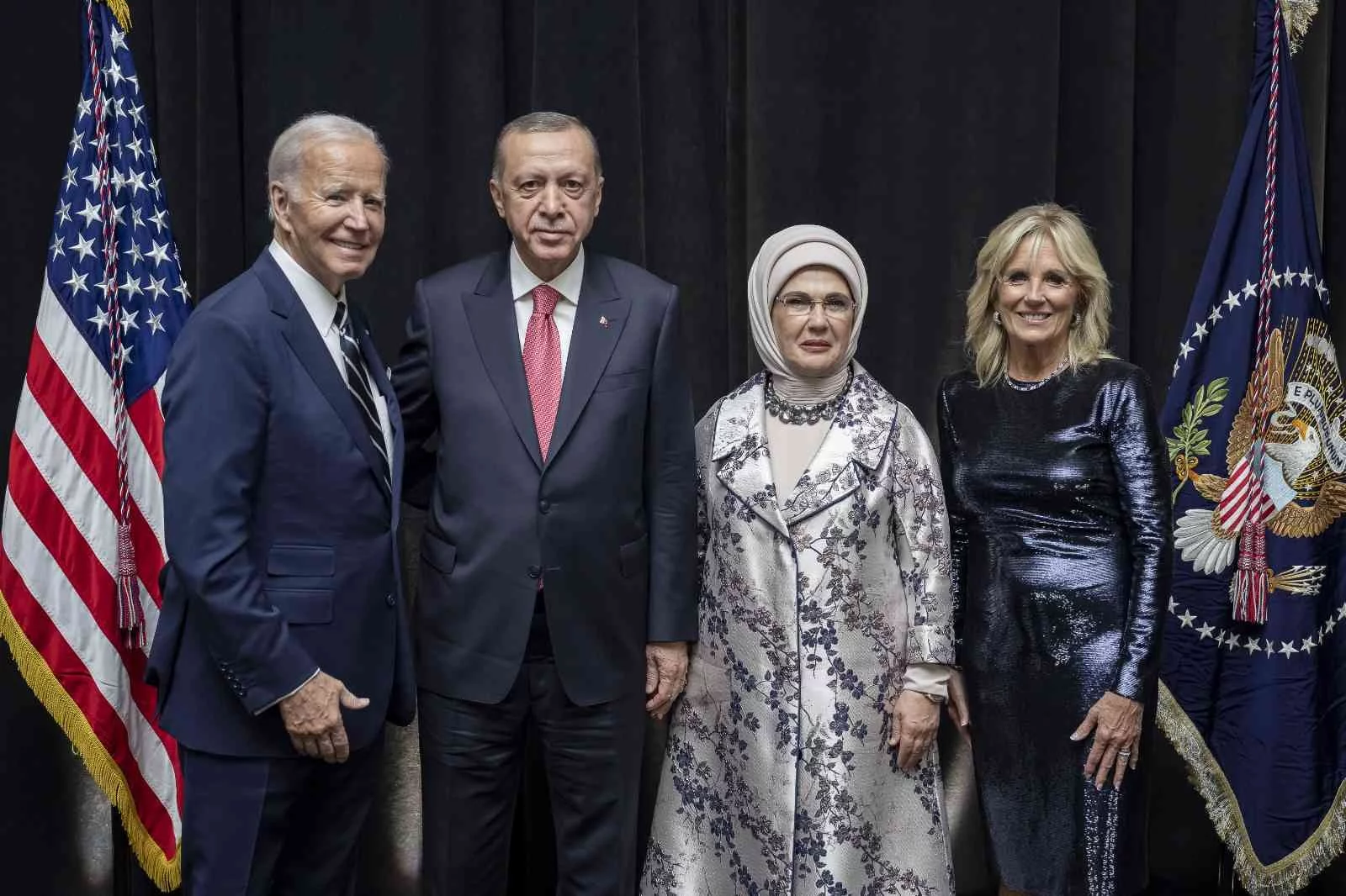 Cumhurbaşkanı Erdoğan ve ABD Başkanı Bidendan aile fotoğrafı