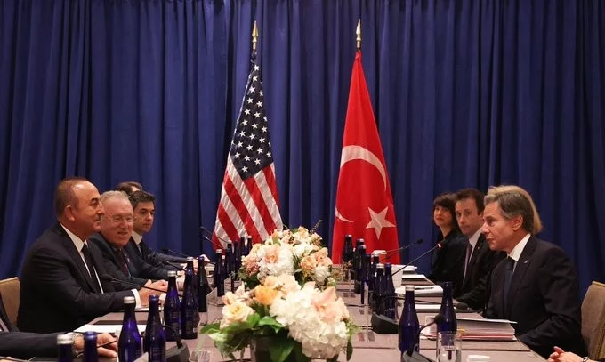 Dışişleri Bakanı Çavuşoğlu, ABDli mevkidaşı Blinken ile görüştü