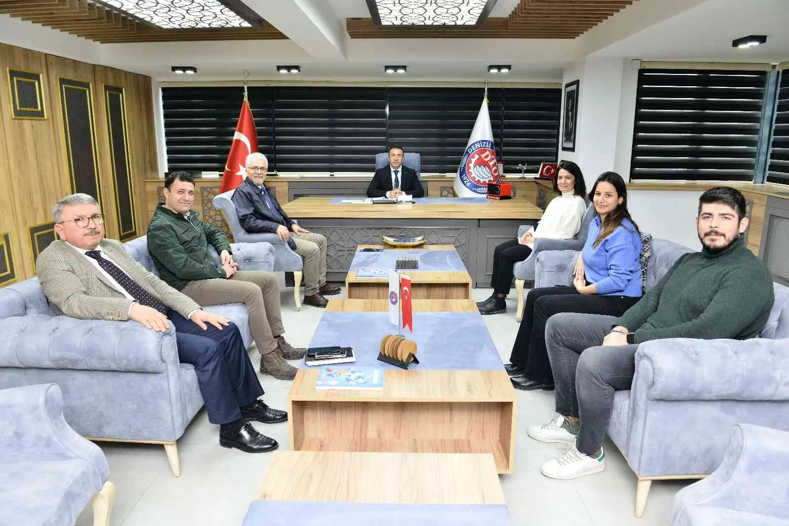 DTO Başkanı Uğur Erdoğan, STKların temsilcilerini ağırladı