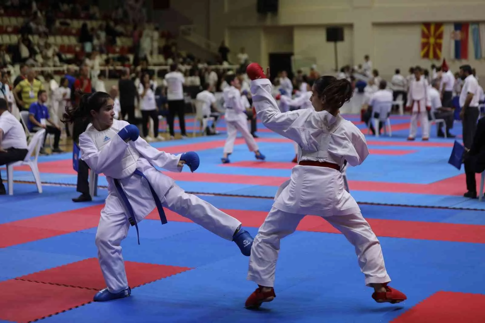 Gemlikte 3. Uluslararası Karate Turnuvası Heyecanı Yaşandı