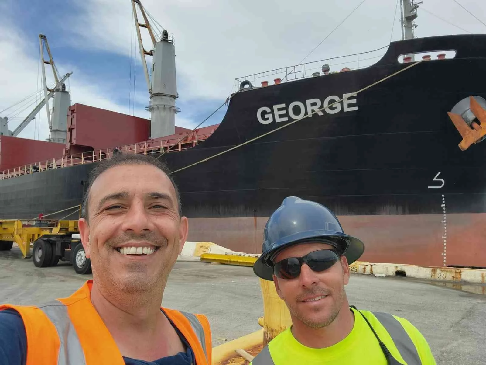 Hürok Mermerin Gemisi George, Kütahyadan Miamiye yolculuğunu tamamladı