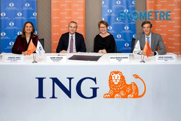ING Türkiye ve ING Leasing  den EBRD ile kredi anlaşması