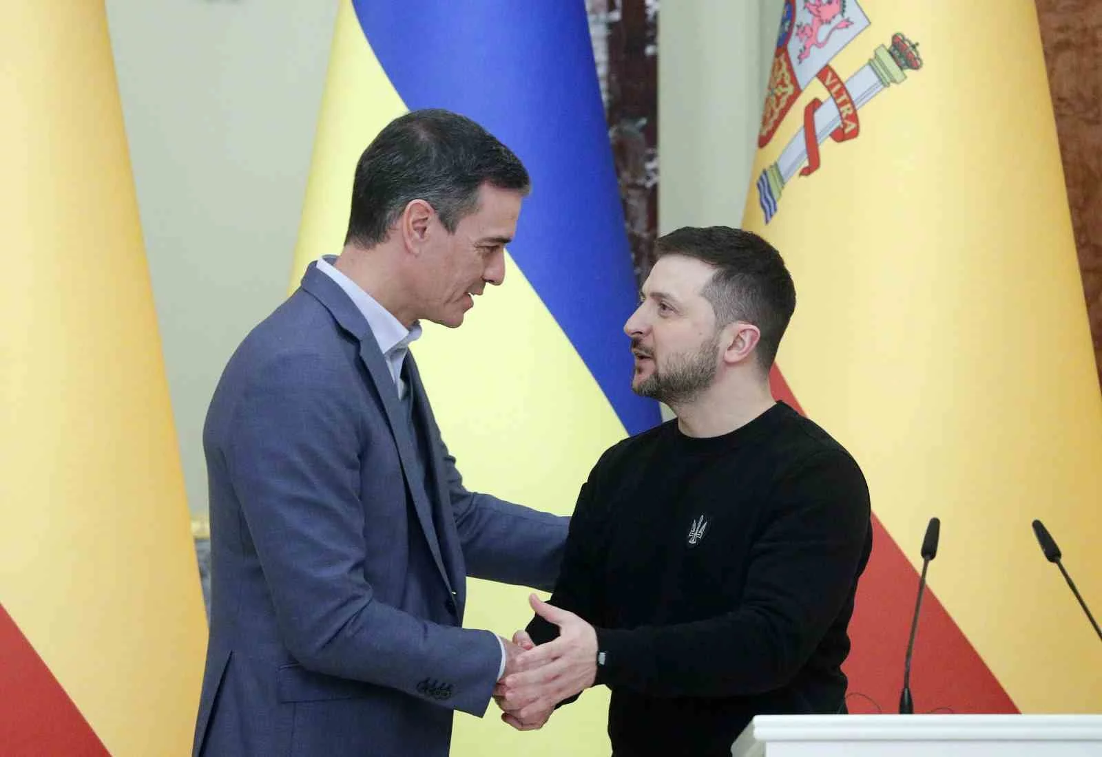 İspanya Başbakanı Sanchez, Kievde