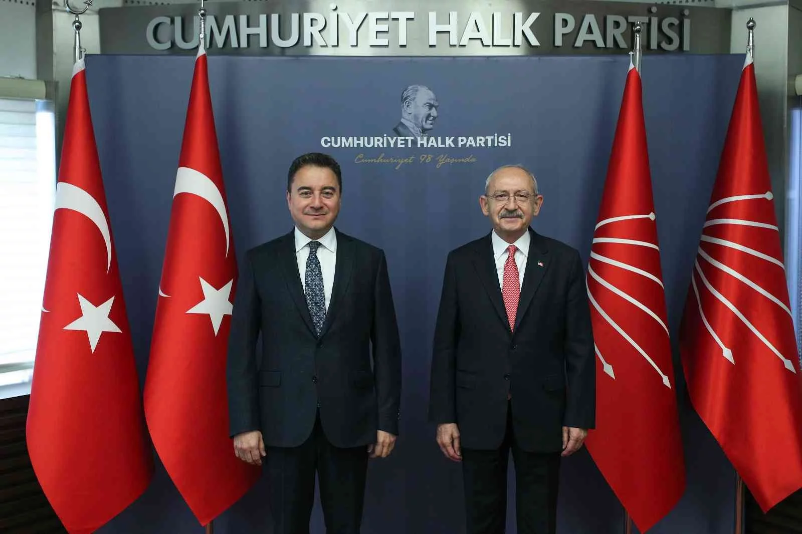 Kemal Kılıçdaroğlu, DEVA Partisi Genel Başkanı Babacanı kabul etti