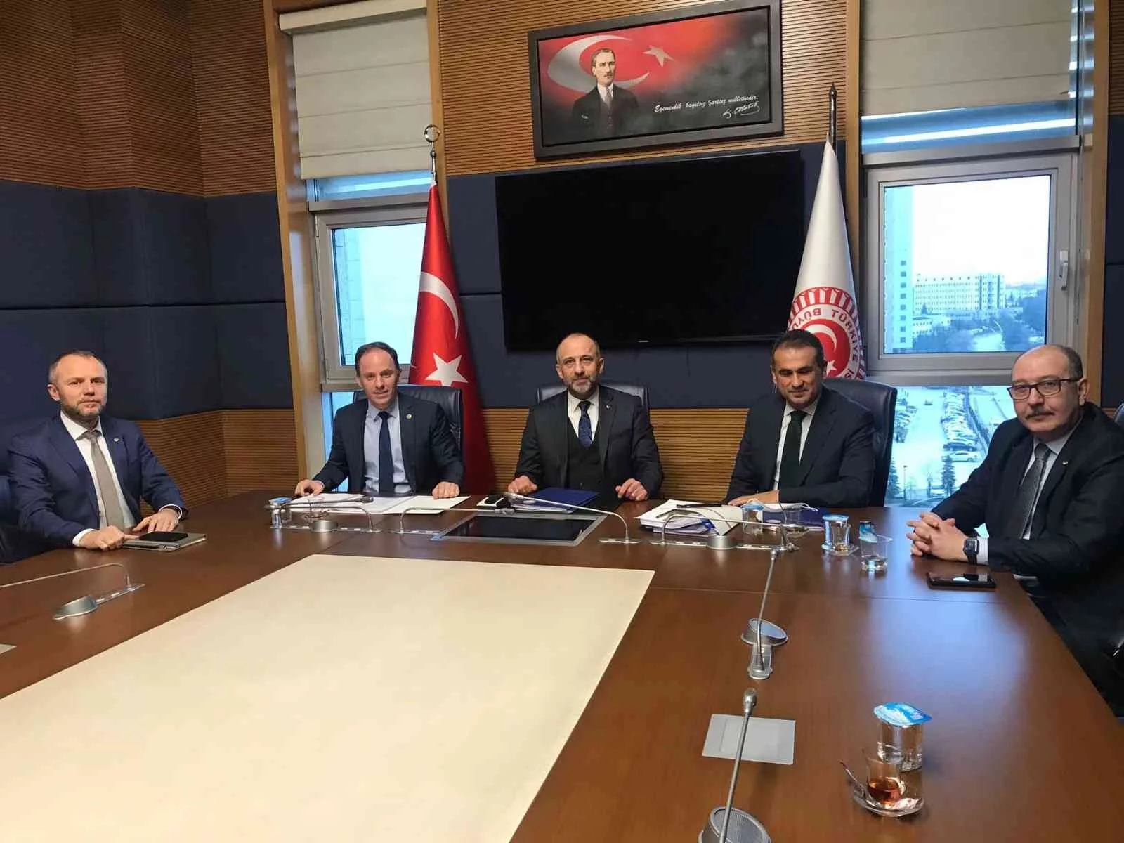 TSO Başkanları Ankarada milletvekilleri ile buluştu