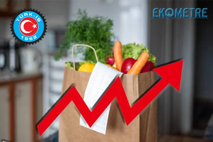 Türk-İş: Yıllık gıda enflasyonu yüzde 84,29