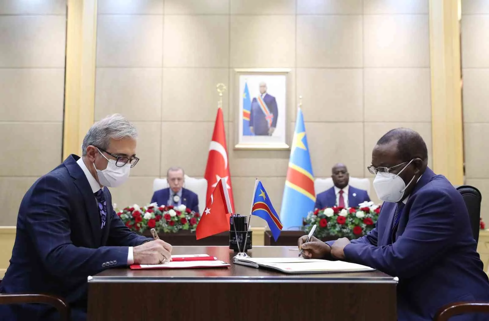 Türkiye ve Demokratik Kongo Cumhuriyeti arasında 7 anlaşma