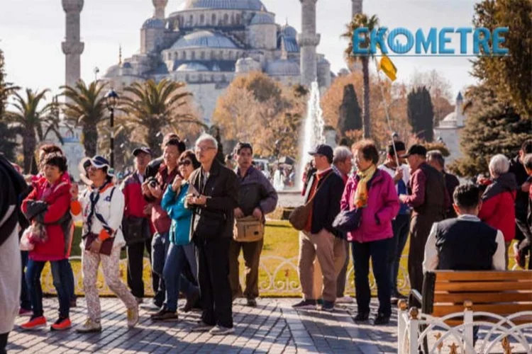 Türkiye yi ziyaret eden yabancı sayısı yüzde 3,83  arttı