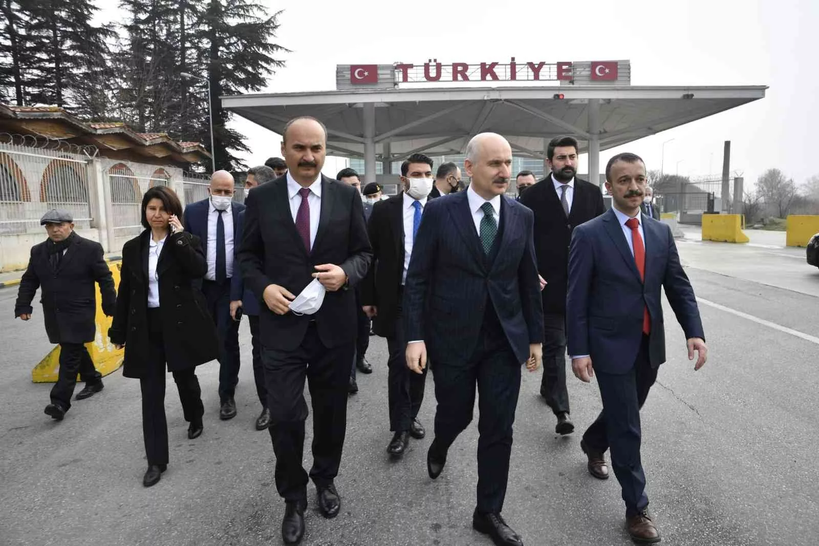 Ulaştırma ve Altyapı Bakanı Karaismailoğlu, Edirnede